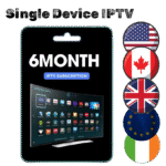 6-month IPTV subscription for 1 device