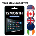 12-month IPTV subscription for 2 devices