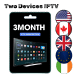 3-month IPTV subscription for 2 devices