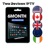 6-month IPTV subscription for 2 devices